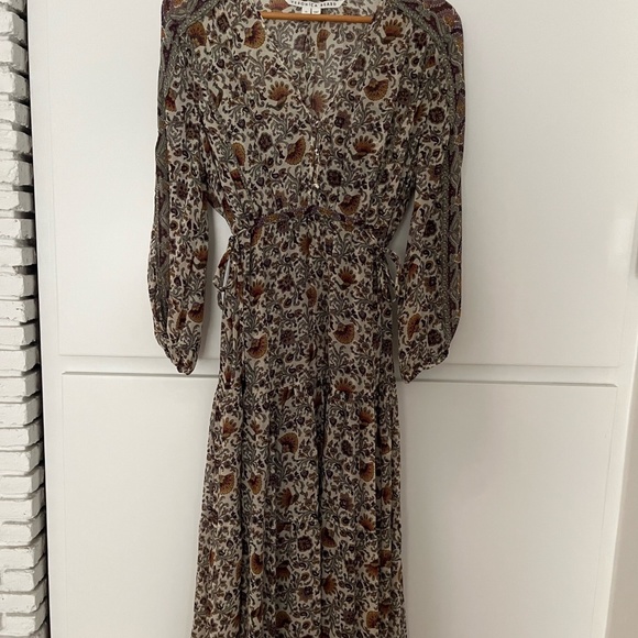 Veronica Beard ‘Yoelle’ 100% silk dress and slip. Size 10 - Picture 4 of 7